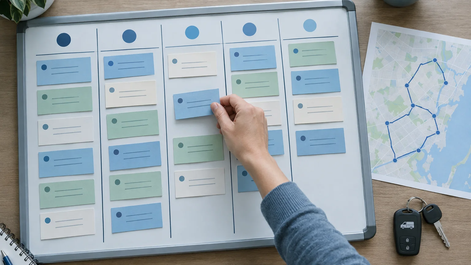 AI Agents for Scheduling and Dispatch in a Small Service Business