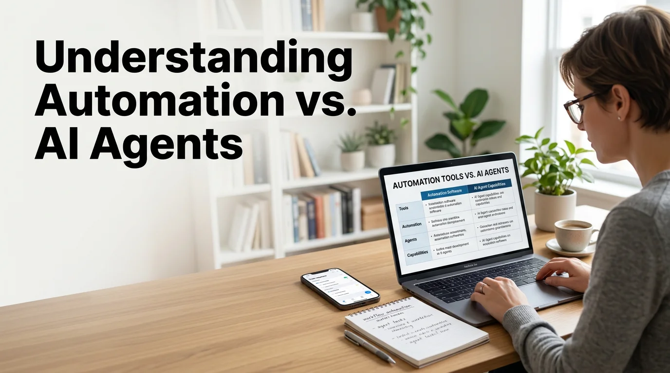 AI Agents vs. Automations: What's the Difference and When to Use Each