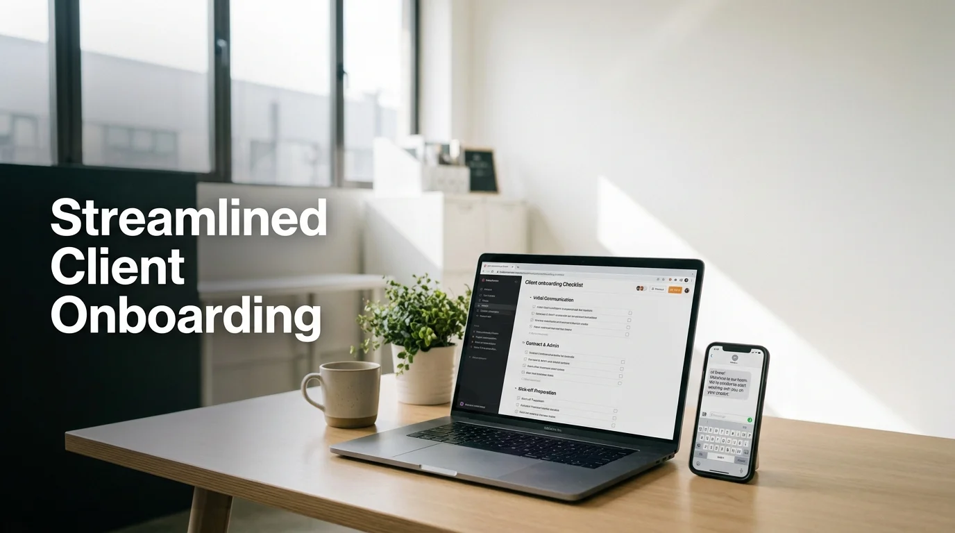 AI for Client Onboarding: Designing the Experience That Sets Every Engagement Up to Win