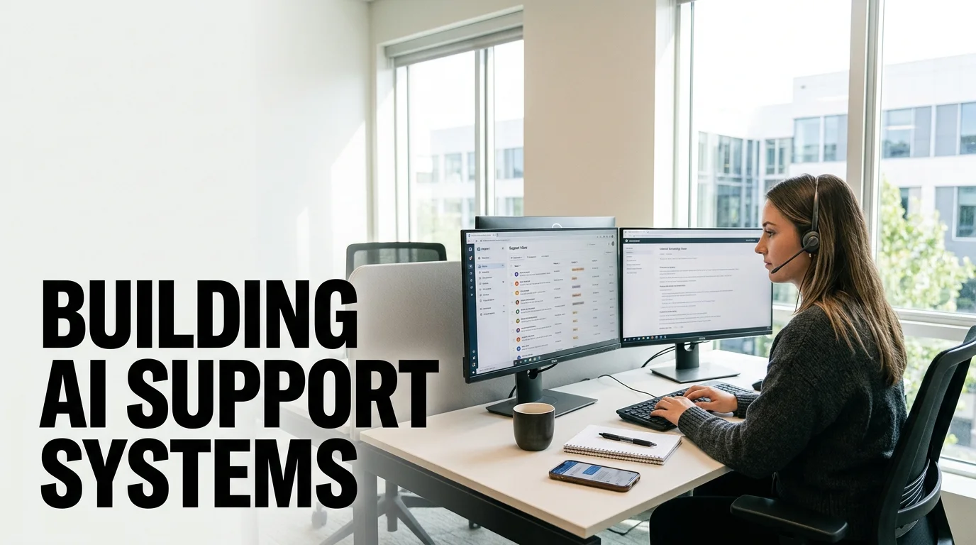 AI for Customer Support Operations: Building the System Behind the Service