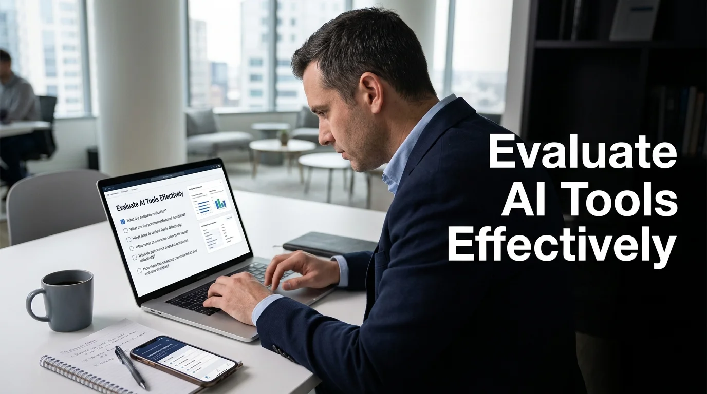 How to Evaluate AI Tools Before You Commit to Anything