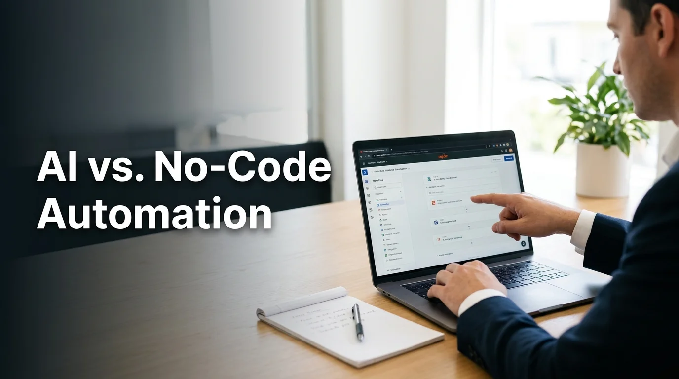 AI Tools vs. No-Code Automation: What the Difference Actually Means for Your Business