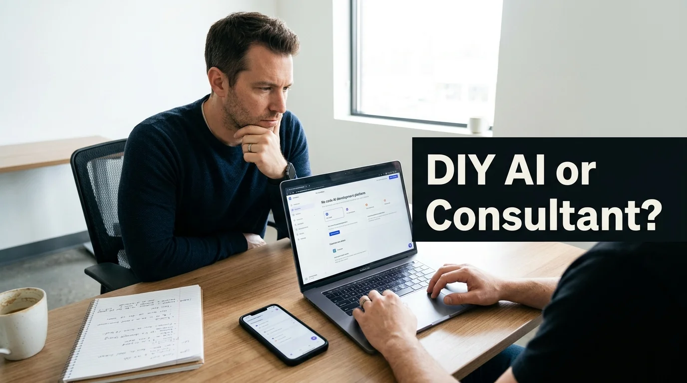 DIY AI vs. Hiring a Consultant: How to Decide