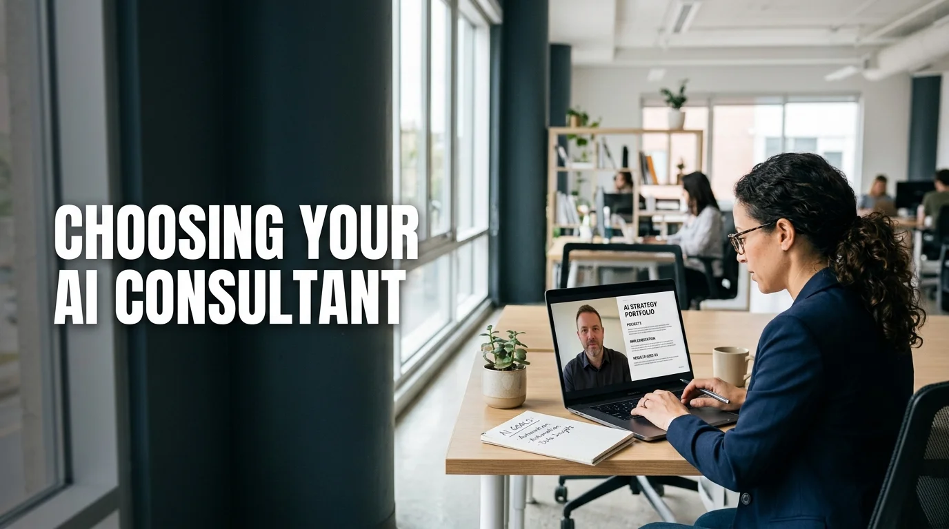How to Choose the Right AI Consultant for Your Small Business