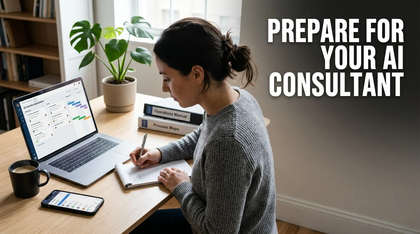 How to Prepare for an AI Consultant Before the Engagement Starts