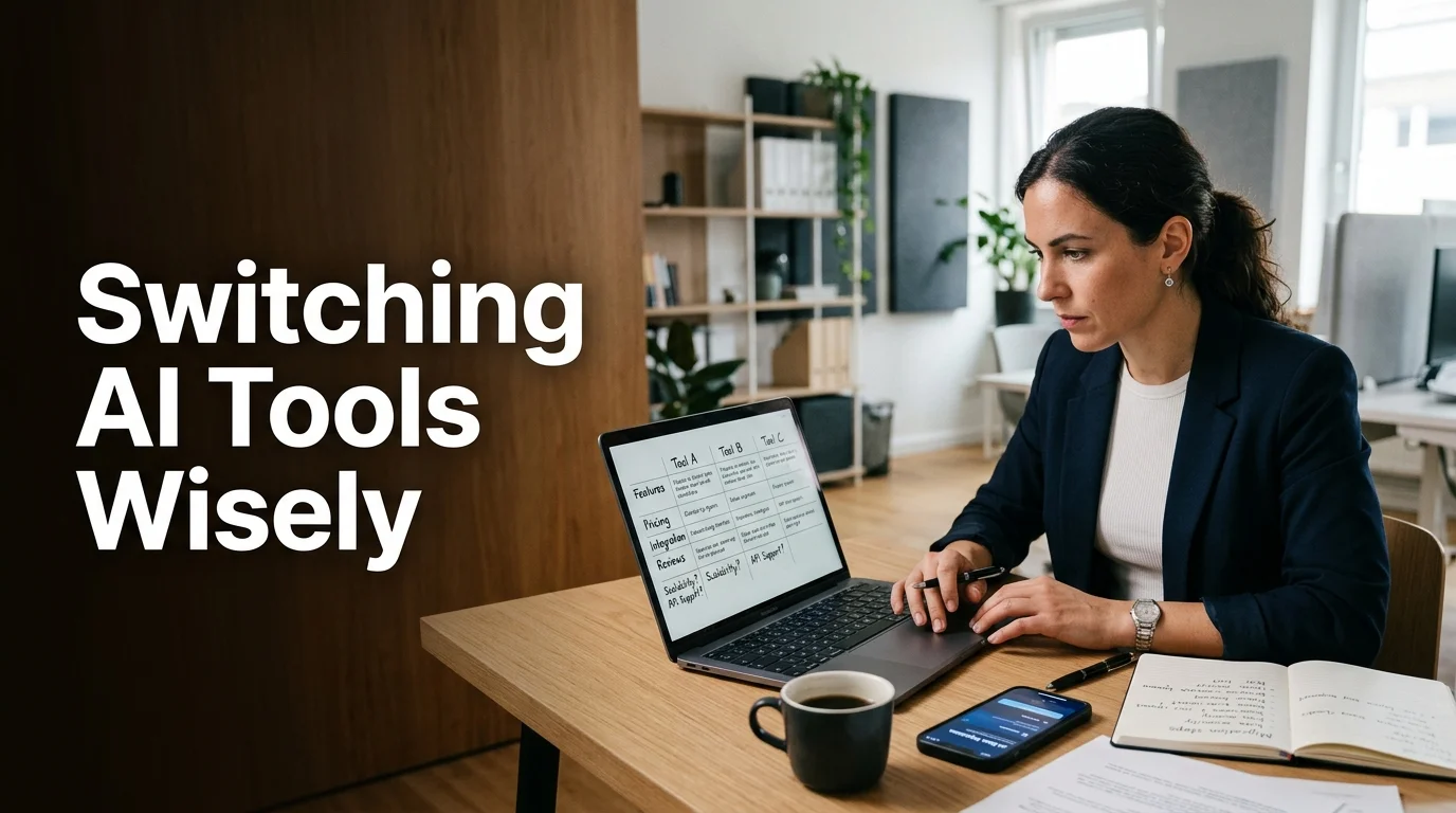 How to Switch AI Tools Without Breaking Your Operations