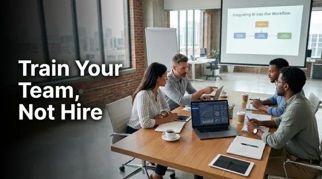 Upskilling vs. Hiring for AI Capability: The Real Cost Comparison for Small Businesses