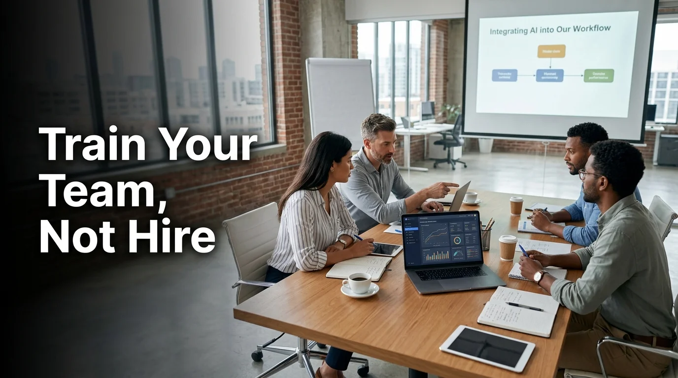 Upskilling vs. Hiring for AI Capability: The Real Cost Comparison for Small Businesses